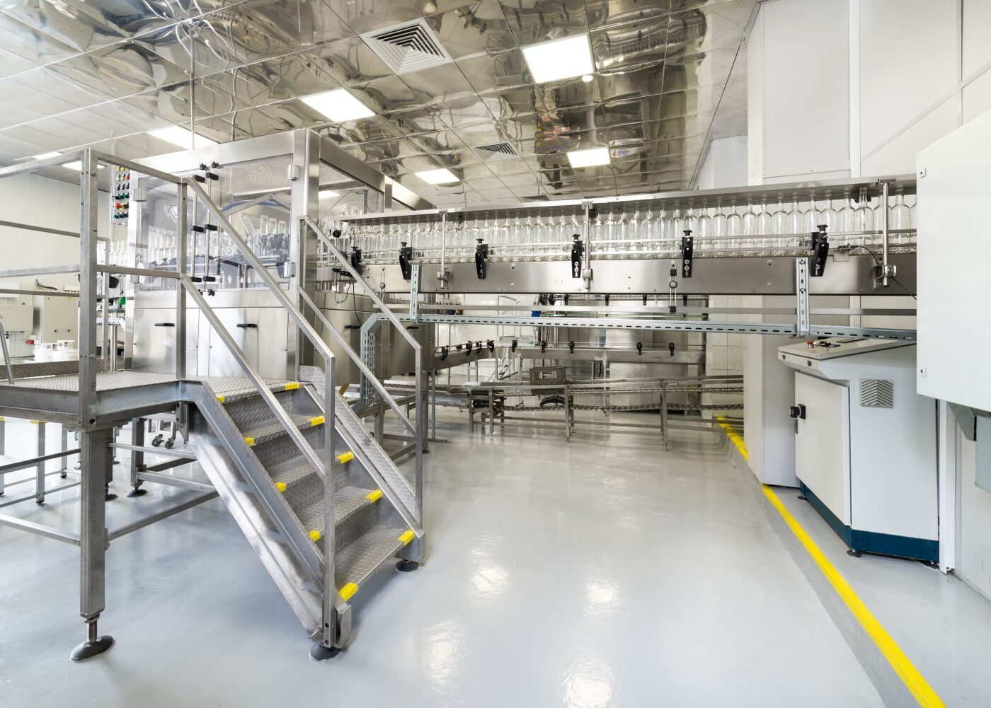 drinks factory resin floor