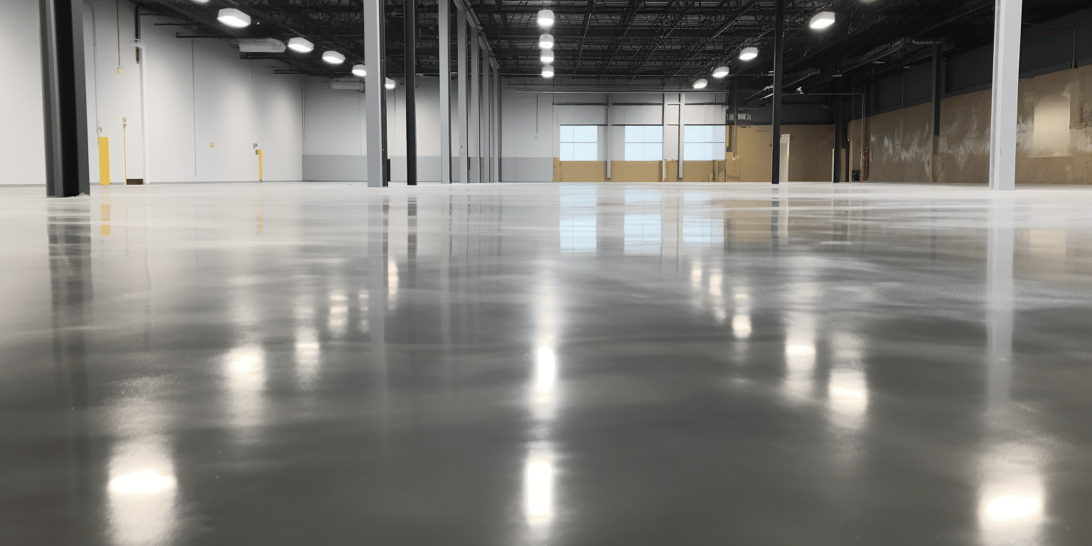 concrete flooring warehouse